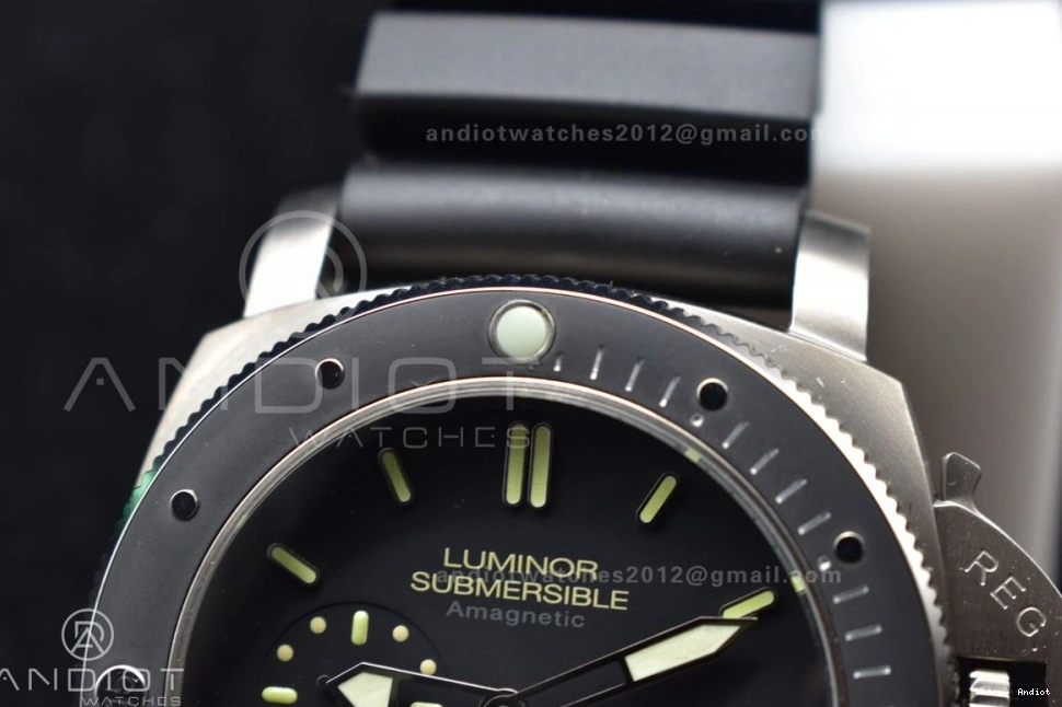 PAM389 V2 1:1 O VSF Strap Rubber on Best Black Edition Clone Super P.9000 0226